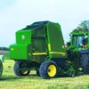 MUELLE ROTOEMPACADORA JHON DEERE AMARILLO pick up recogedor