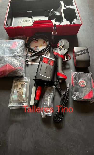 TIJERA DE PODA INFACO ELECTROCOUP F3020M con cabezal Medium – Completa o F3020 con cabezal Standard - Imagen 5