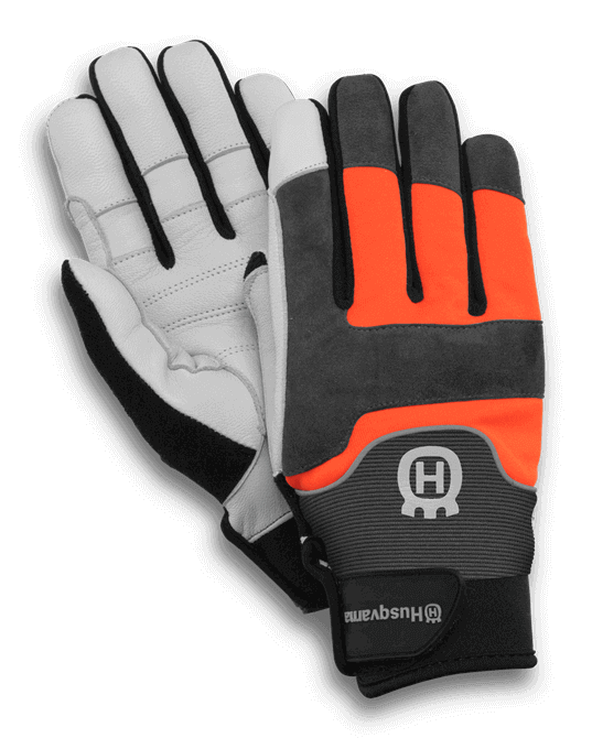 GUANTES TRABAJO ORIGINAL HUSQVARNA PROTECCION ANTICORTE TECHNICAL tallas  8,9,10