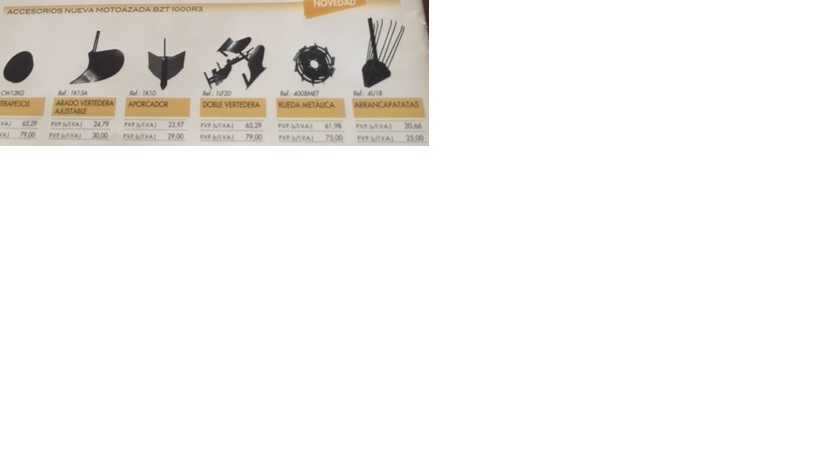 Motoazada benza BZT 1000R3 - Imagen 2